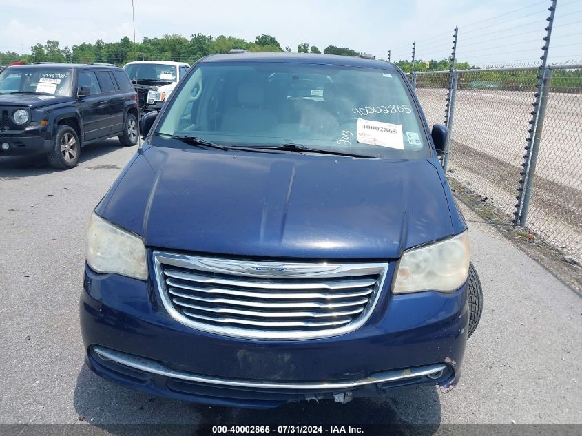 2013 Chrysler Town & Country Touring VIN: 2C4RC1BG0DR503425 Lot: 40002865