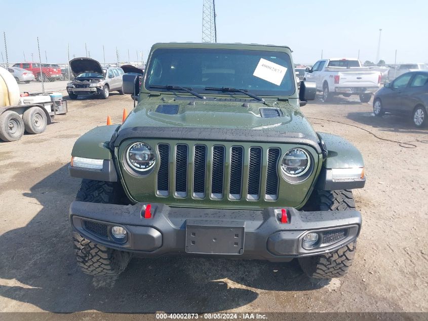 2021 Jeep Wrangler Unlimited Rubicon 4X4 VIN: 1C4HJXFG6MW636406 Lot: 40002873