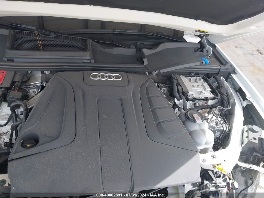 2023 Audi Q7 Premium 45 Tfsi Quattro Tiptronic VIN: WA1ACBF76PD017166 Lot: 40002891