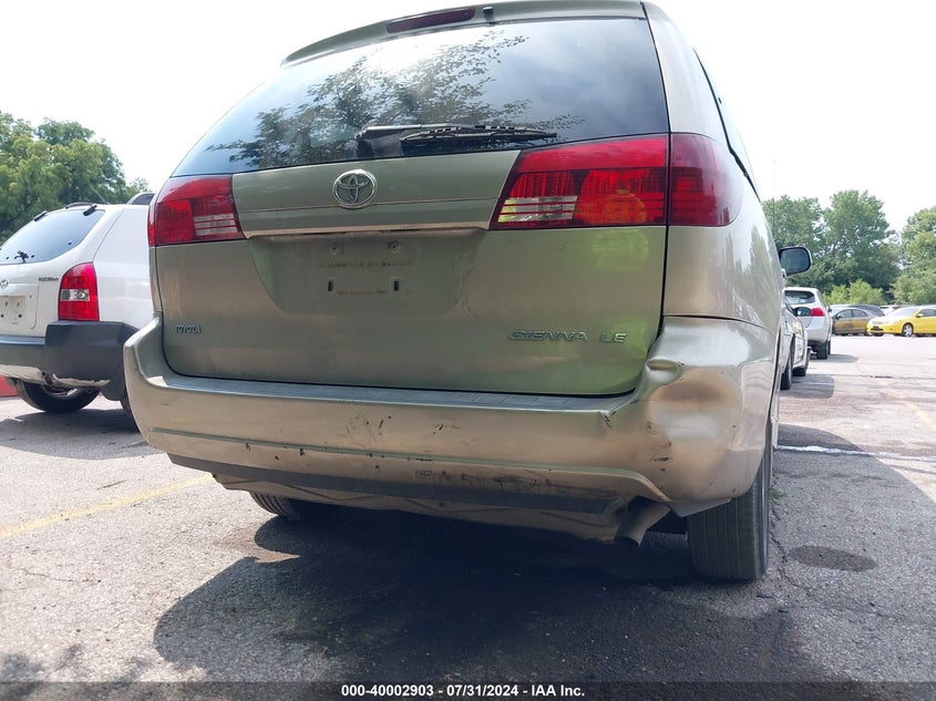 2005 Toyota Sienna Le VIN: 5TDZA23C55S325236 Lot: 40002903