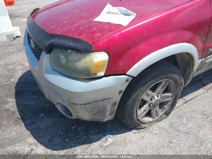 2007 Ford Escape Hybrid VIN: 1FMCU49H97KA61486 Lot: 40002906
