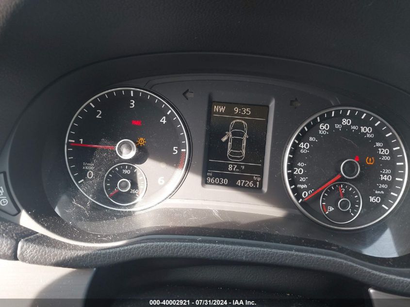 2015 Volkswagen Passat 2.0L Tdi Se VIN: 1VWBV7A37FC084687 Lot: 40002921