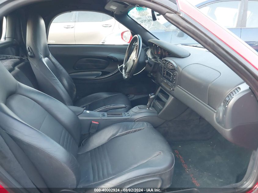 1998 Porsche Boxster VIN: WP0CA2985WU624022 Lot: 40002924