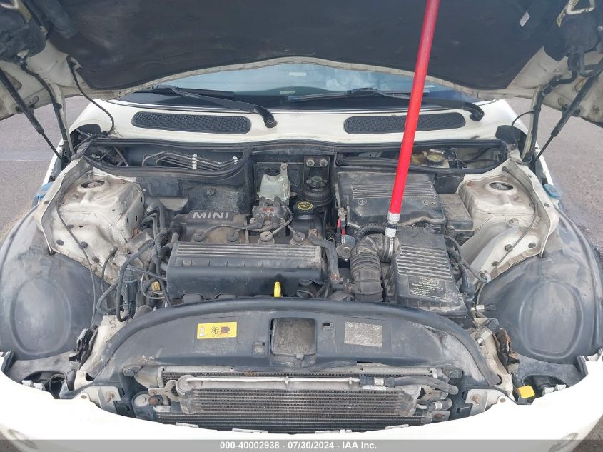 2005 Mini Cooper VIN: WMWRC33425TJ67199 Lot: 40002938