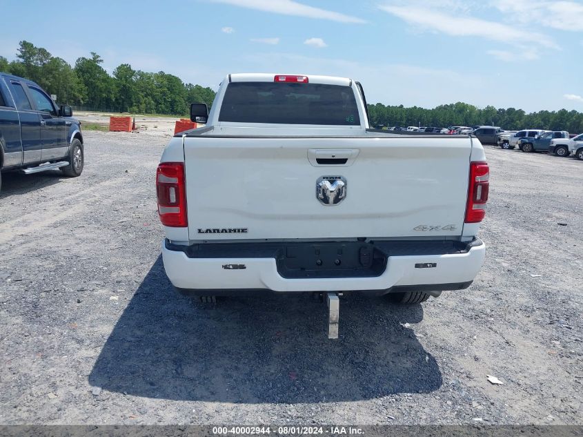 2023 Ram 2500 Laramie 4X4 8' Box VIN: 3C6UR5KJ8PG631344 Lot: 40002944