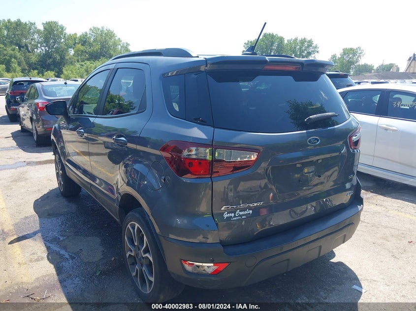VIN MAJ6S3JL8LC330573 2020 FORD ECOSPORT SES
