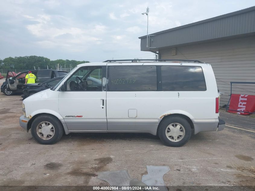 1997 Chevrolet Astro VIN: 1GNEL19W1VB129703 Lot: 40002984
