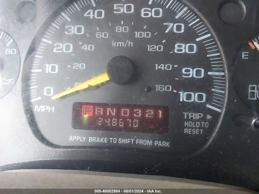 1997 Chevrolet Astro VIN: 1GNEL19W1VB129703 Lot: 40002984