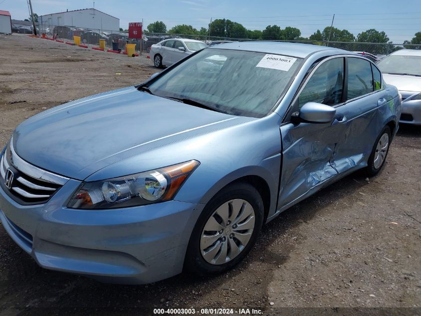 2011 Honda Accord 2.4 Lx VIN: 1HGCP2F32BA085346 Lot: 40003003