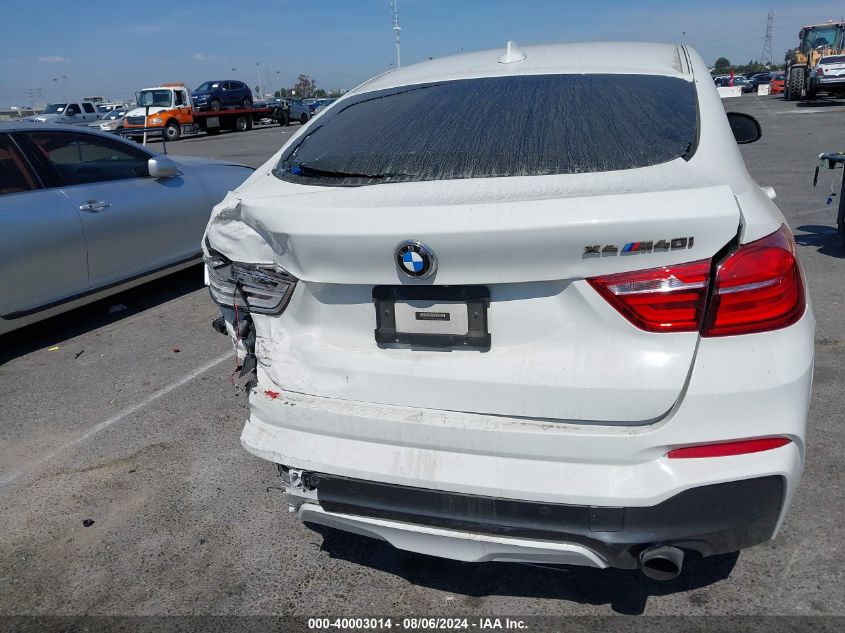 2018 BMW X4 M40I VIN: 5UXXW7C53J0W64192 Lot: 40003014