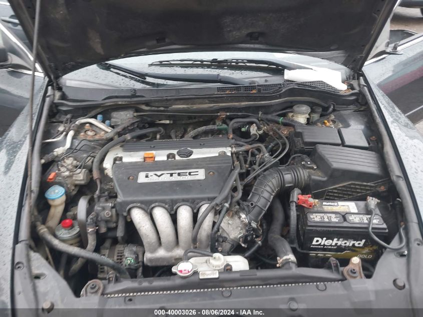 2005 Honda Accord Lx VIN: 1HGCM554X5A165082 Lot: 40003026