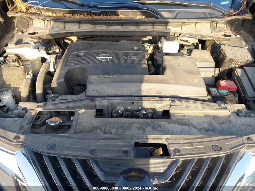 2016 Nissan Murano S/Sl/Sv/Platinum VIN: 5N1AZ2MG4GN169671 Lot: 40003038