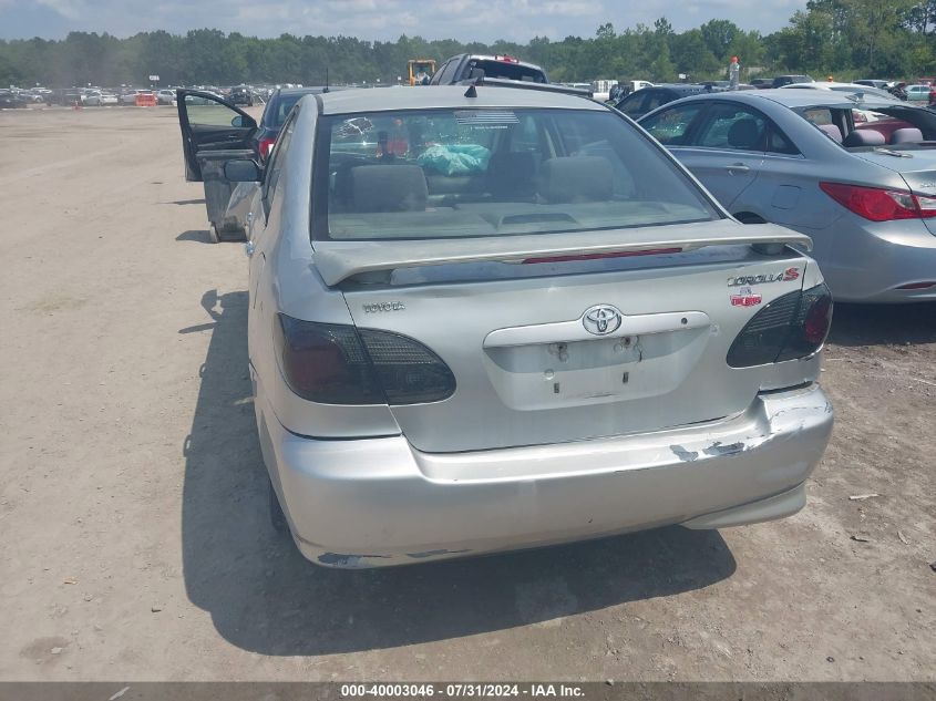 2004 Toyota Corolla S VIN: 2T1BR32E34C219653 Lot: 40003046