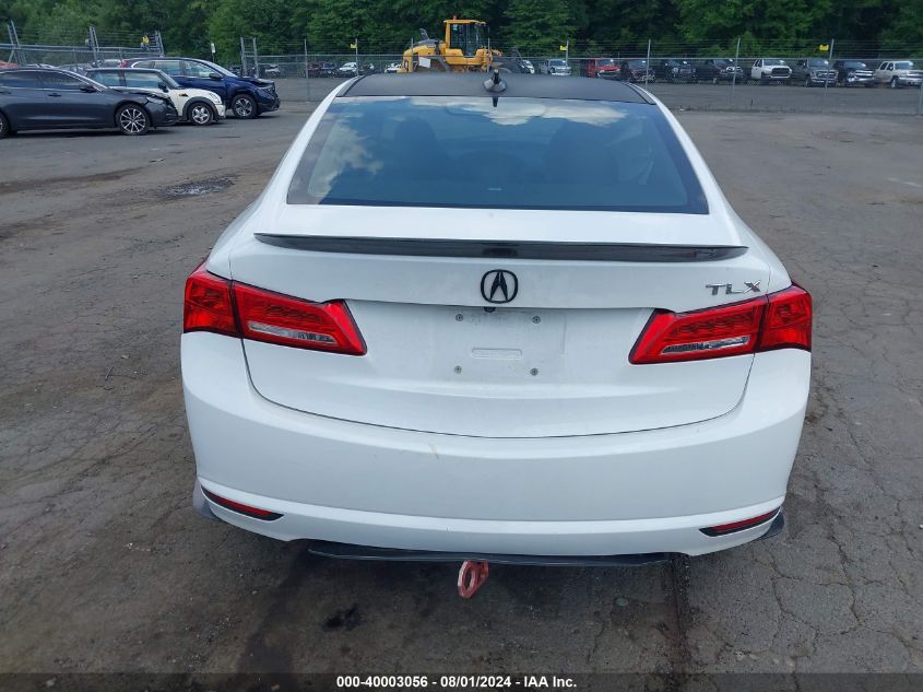 2018 Acura Tlx Tech Pkg VIN: 19UUB1F50JA007015 Lot: 40003056