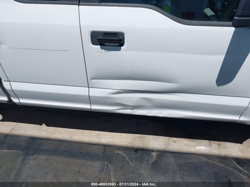 VIN 1FTEX1E82HKD86393 2017 FORD F-150 XL