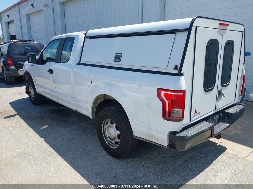 VIN 1FTEX1E82HKD86393 2017 FORD F-150 XL