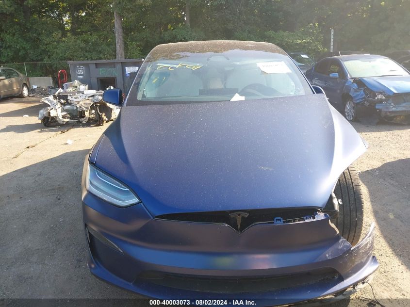 2023 Tesla Model X VIN: 7SAXCAE52PF390081 Lot: 40003073