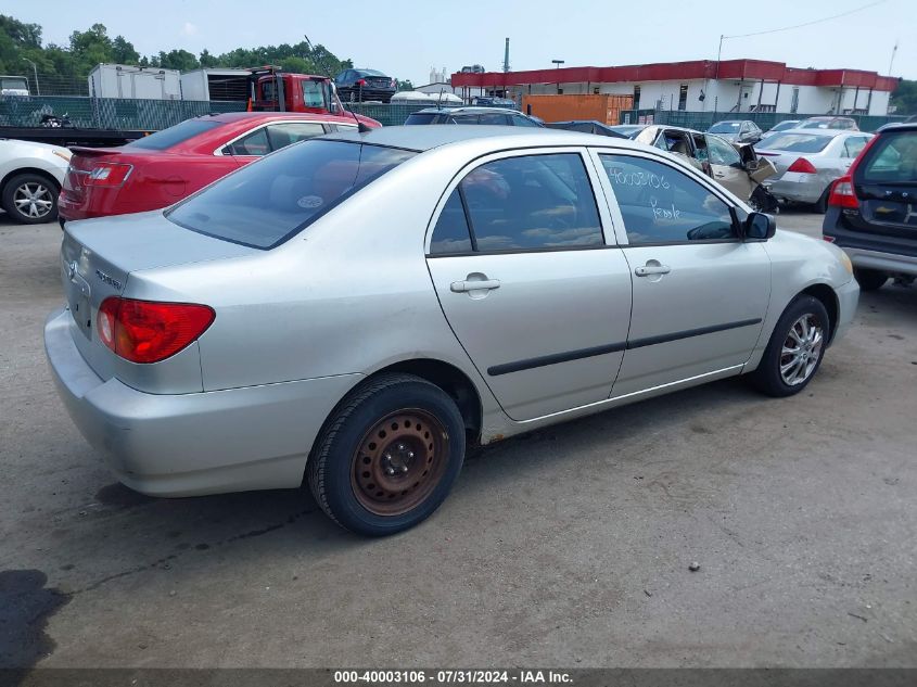 JTDBR32E330015105 | 2003 TOYOTA COROLLA