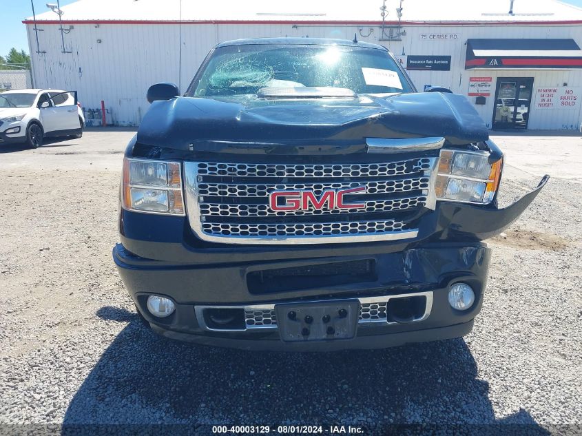 2013 GMC Sierra 2500Hd Denali VIN: 1GT125EG9DF240183 Lot: 40003129