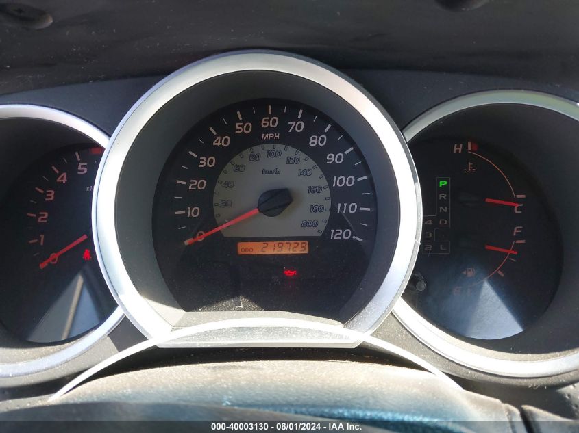 2005 Toyota Tacoma Prerunner V6 VIN: 5TETU62N55Z100258 Lot: 40003130