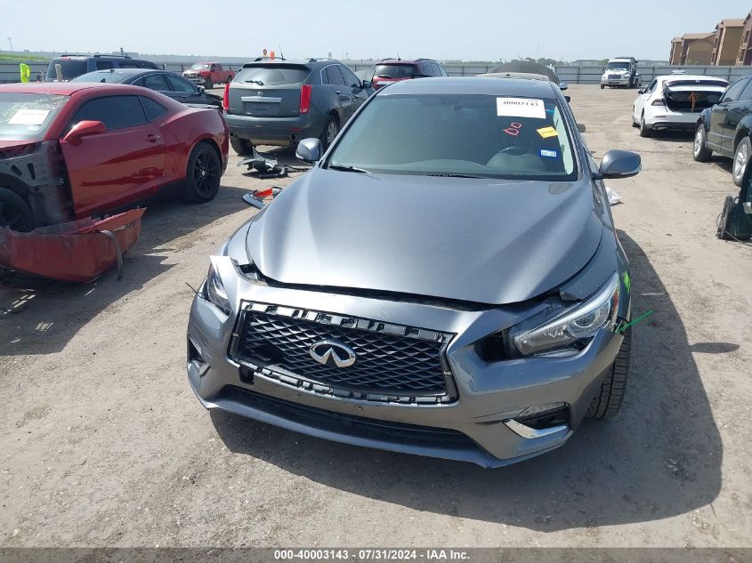 2018 Infiniti Q50 3.0T Luxe VIN: JN1EV7AP5JM363533 Lot: 40003143