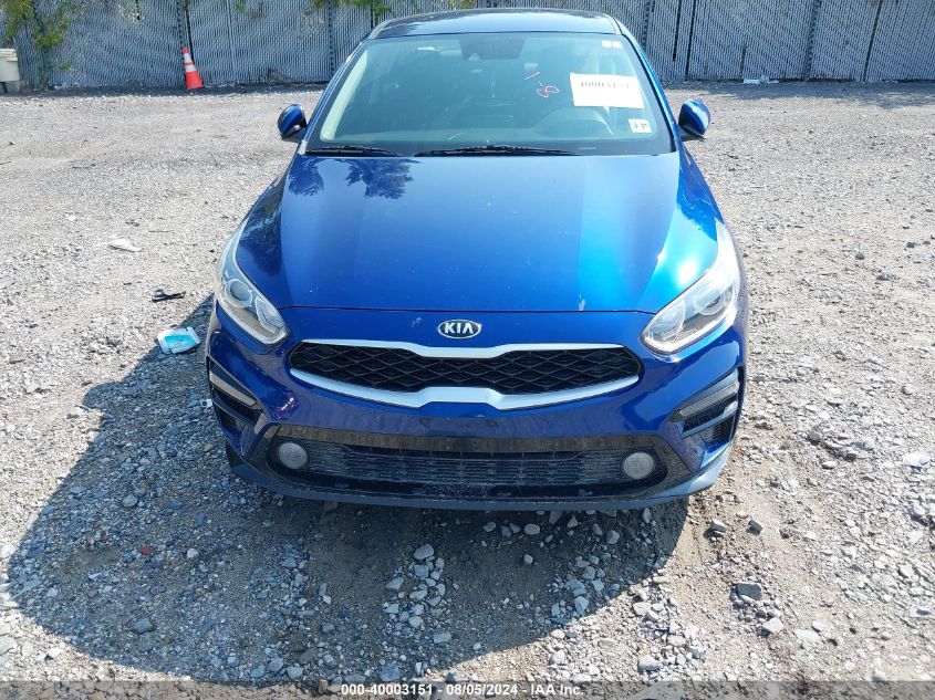 2020 Kia Forte Fe/Lxs VIN: 3KPF24AD0LE206539 Lot: 40003151