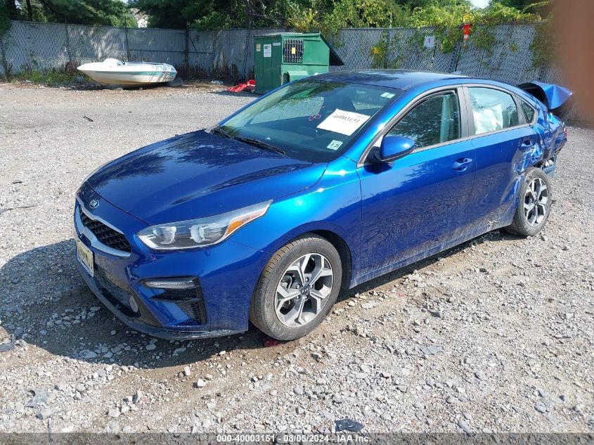 3KPF24AD0LE206539 2020 KIA FORTE - Image 2