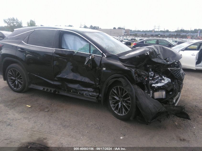 2020 Lexus Rx 350 F Sport VIN: 2T2SZMDA8LC244073 Lot: 40003156