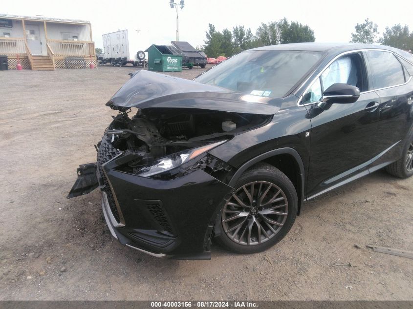 2020 Lexus Rx 350 F Sport VIN: 2T2SZMDA8LC244073 Lot: 40003156