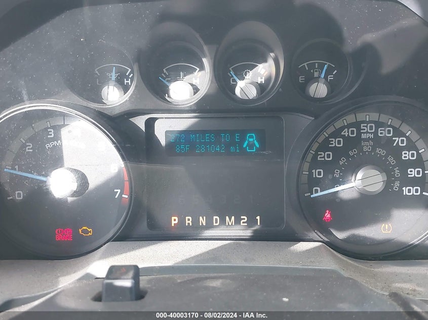 2011 Ford F-250 Xl VIN: 1FTBF2A66BEB91967 Lot: 40003170