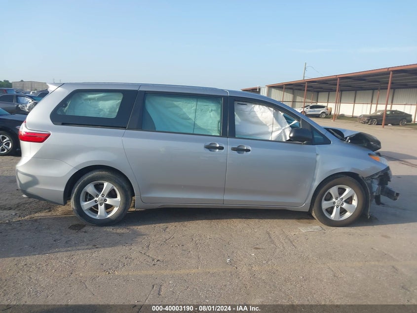 2015 Toyota Sienna VIN: 5TDZK3DC6FS547240 Lot: 40003190