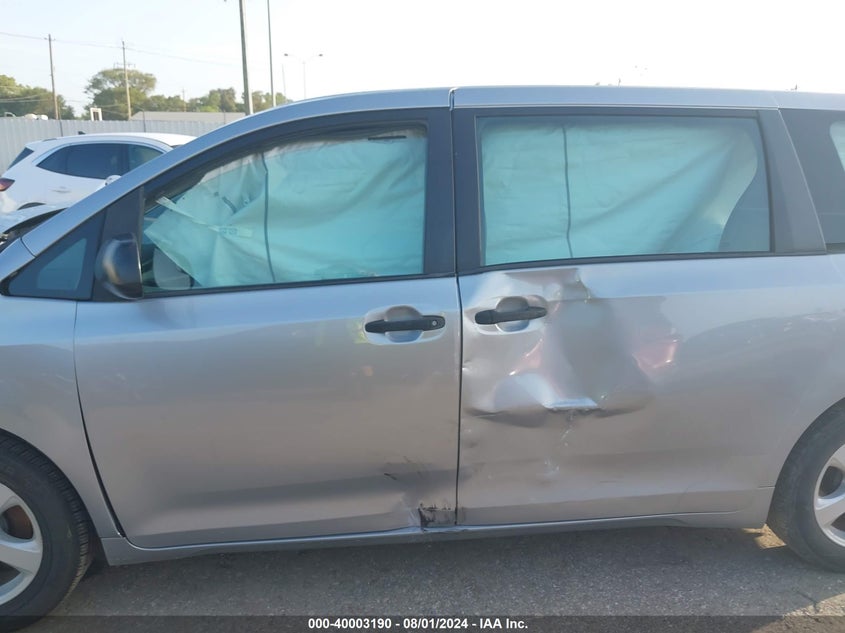 2015 Toyota Sienna VIN: 5TDZK3DC6FS547240 Lot: 40003190