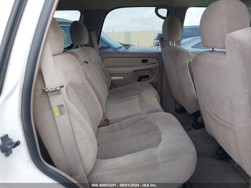 2002 Chevrolet Tahoe C1500 VIN: 1GNEC13V32R210866 Lot: 40003201