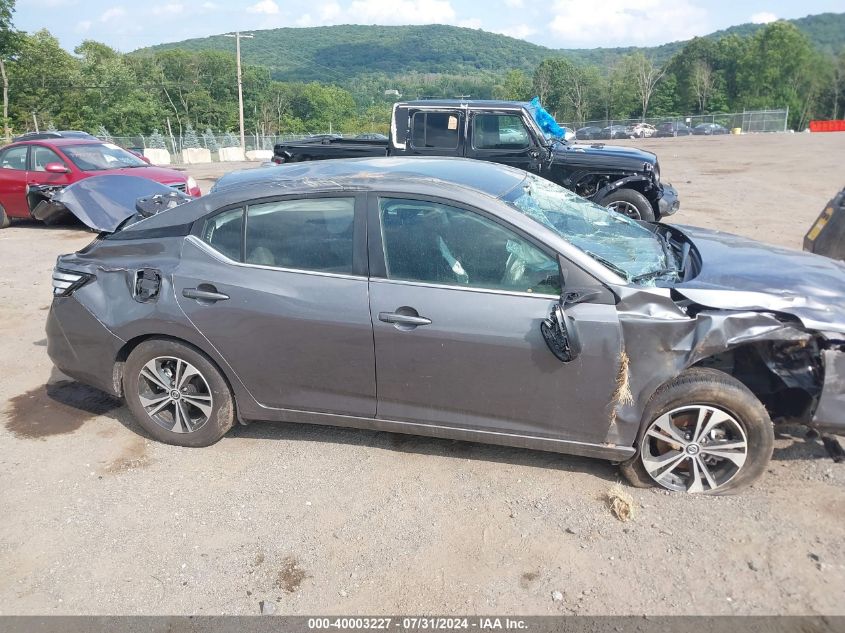 2023 Nissan Sentra Sv Xtronic Cvt VIN: 3N1AB8CV9PY242700 Lot: 40003227