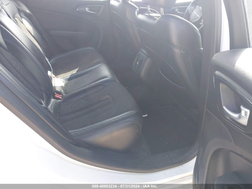 2015 Chrysler 200 S VIN: 1C3CCCDG7FN678466 Lot: 40003234