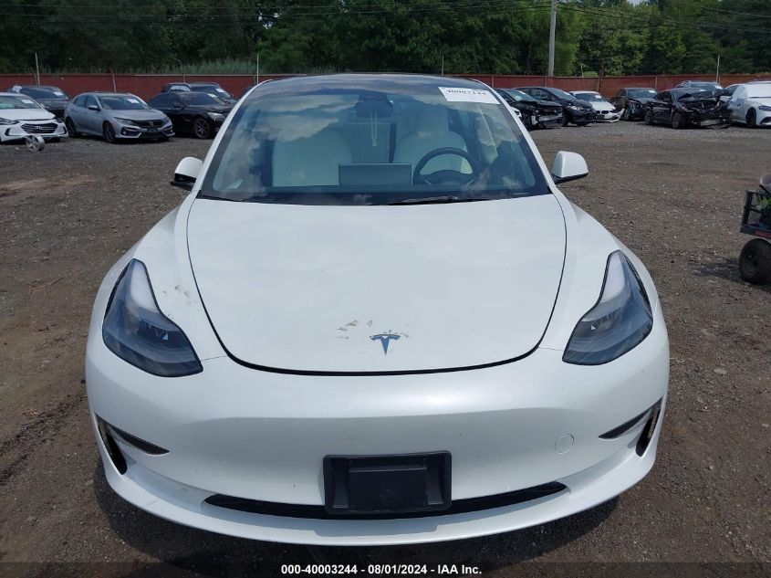 2023 Tesla Model 3 Rear-Wheel Drive VIN: 5YJ3E1EA4PF568642 Lot: 40003244