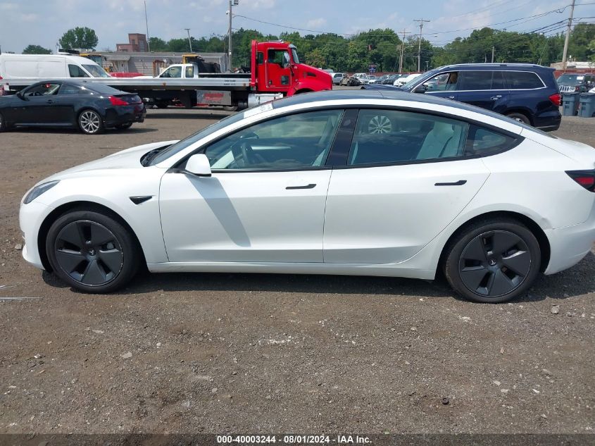 2023 Tesla Model 3 Rear-Wheel Drive VIN: 5YJ3E1EA4PF568642 Lot: 40003244