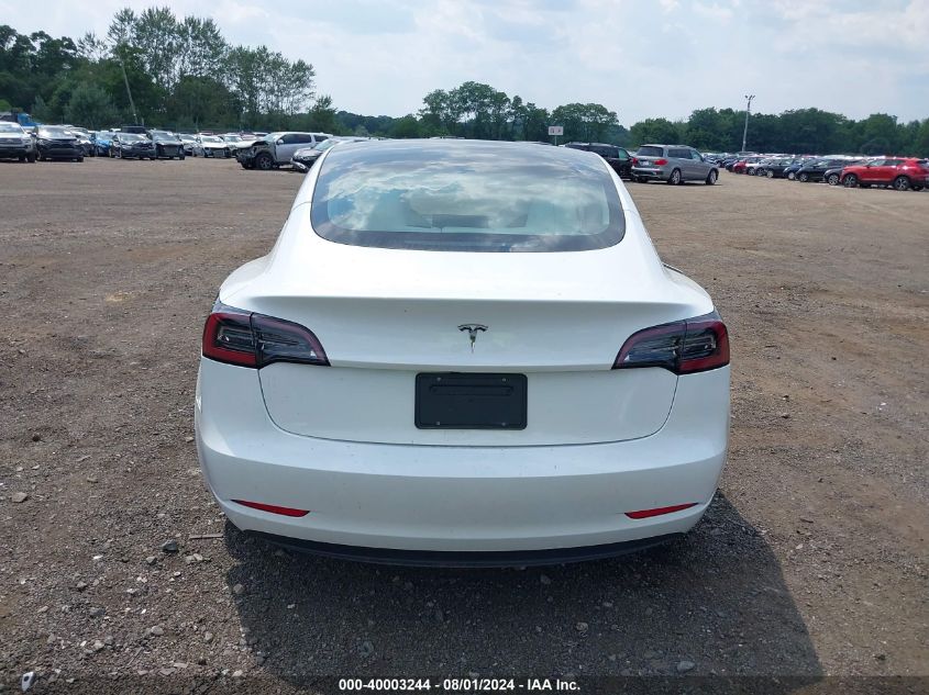 2023 Tesla Model 3 Rear-Wheel Drive VIN: 5YJ3E1EA4PF568642 Lot: 40003244