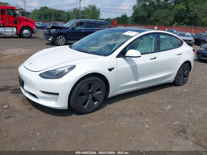 5YJ3E1EA4PF568642 2023 TESLA MODEL 3 - Image 2