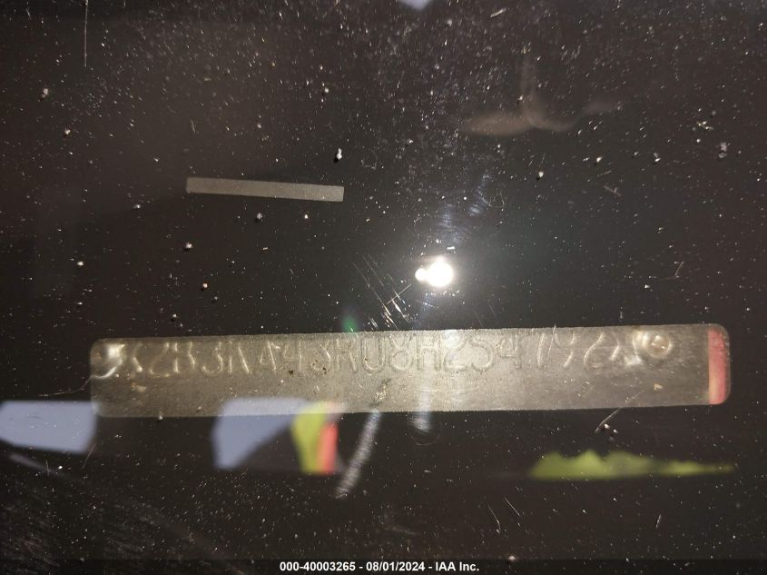 2008 Dodge Charger VIN: 2B3KA43R08H254792 Lot: 40003265