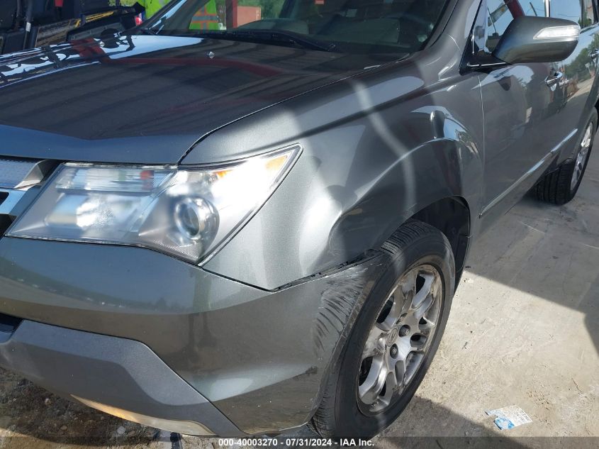 2008 Acura Mdx Technology Package VIN: 2HNYD28478H521633 Lot: 40003270