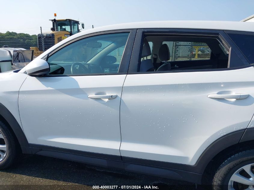 2019 Hyundai Tucson Se VIN: KM8J23A42KU882555 Lot: 40003277