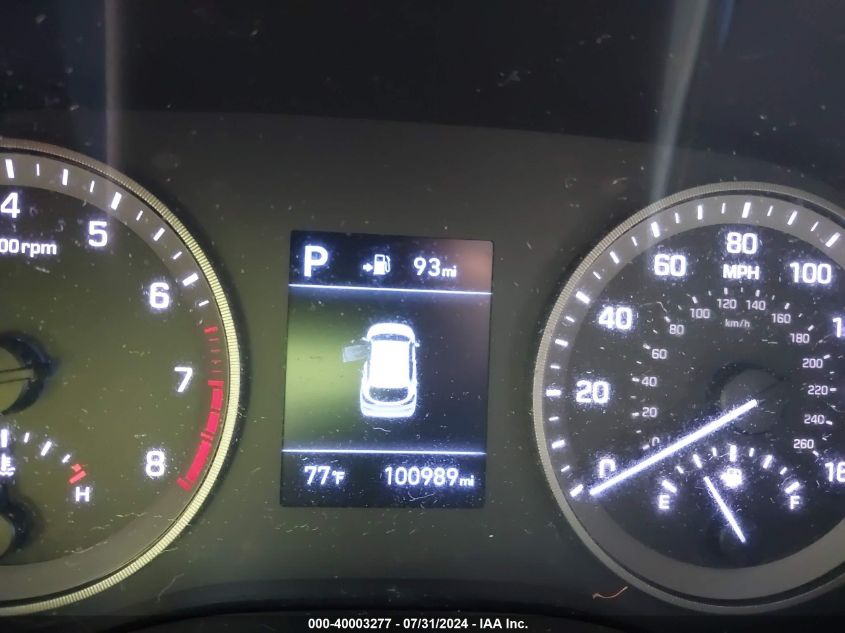 2019 Hyundai Tucson Se VIN: KM8J23A42KU882555 Lot: 40003277