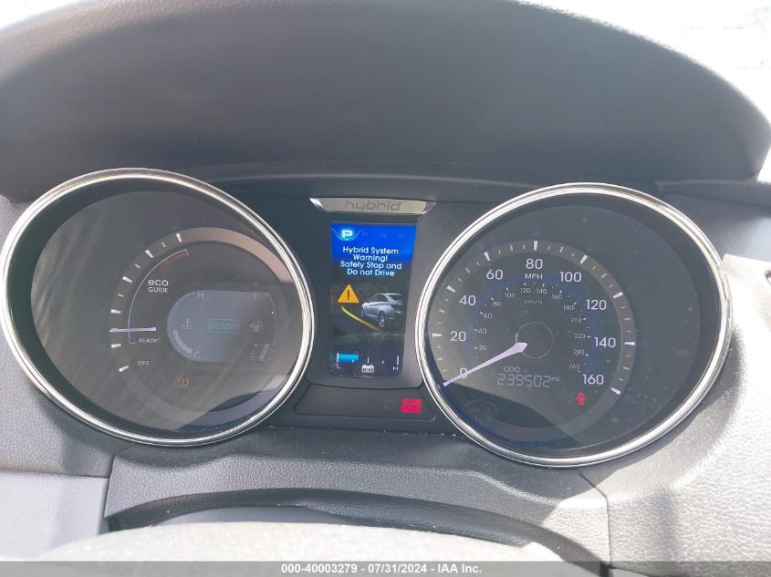 2013 Hyundai Sonata Hybrid Limited VIN: KMHEC4A4XDA085429 Lot: 40003279