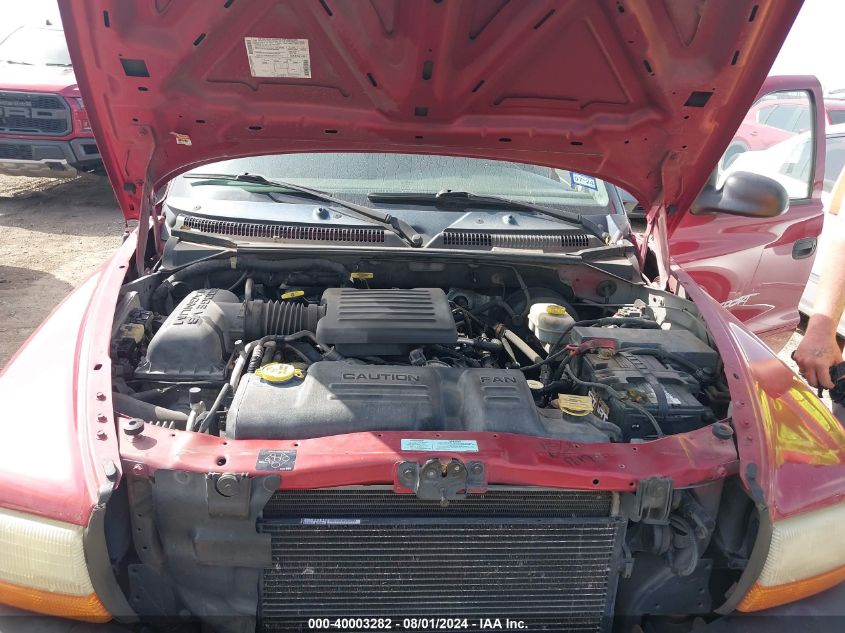 2001 Dodge Durango VIN: 1B4HR28N11F598096 Lot: 40003282