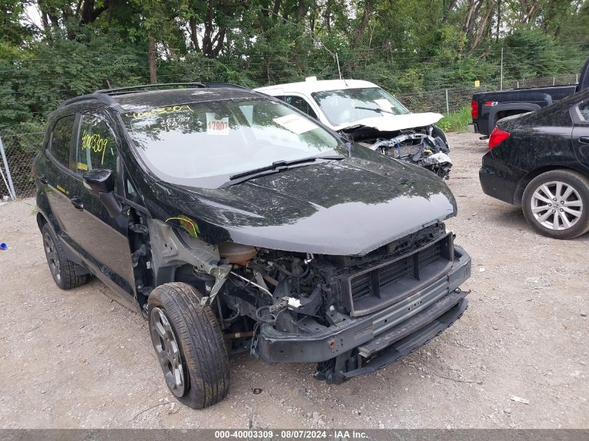 2018 Ford Ecosport Ses VIN: MAJ6P1CL1JC227883 Lot: 40003309