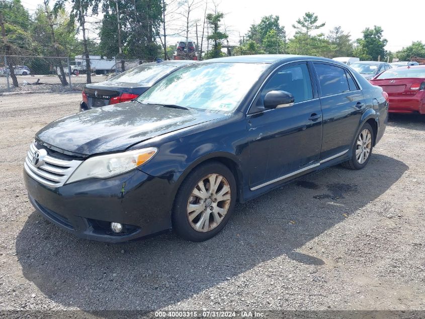 4T1BK3DB5CU449313 | 2012 TOYOTA AVALON