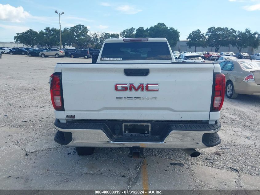 2022 GMC Sierra 2500Hd 4Wd Long Bed Pro VIN: 1GT19LE71NF325990 Lot: 40003319