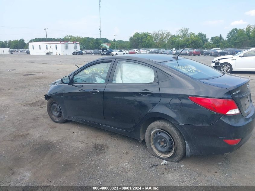 2015 Hyundai Accent Gls VIN: KMHCT4AE3FU810550 Lot: 40003323