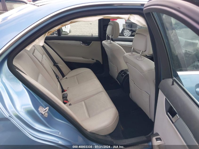 2010 Mercedes-Benz C 300 Luxury 4Matic/Sport 4Matic VIN: WDDGF8BB5AF482205 Lot: 40003335